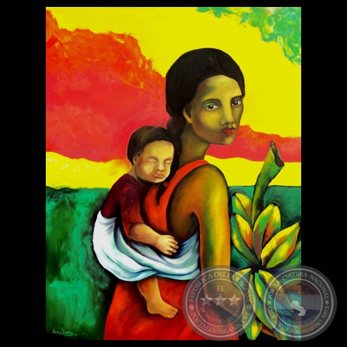 COSECHA, 2011 - Técnica mixta de ANNA SCAVONE